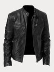Douglas | Refined Leather Moto Jacket