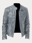 Douglas | Refined Leather Moto Jacket