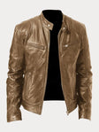 Douglas | Refined Leather Moto Jacket