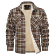 Todd | Rugged Sherpa-Lined Flannel Jacket