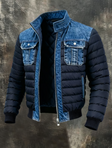 Gerald | Rugged Denim Quilted Jacket