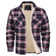 Todd | Rugged Sherpa-Lined Flannel Jacket