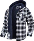 Wayne | Rugged Flannel Hooded Jacket
