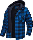 Wayne | Rugged Flannel Hooded Jacket