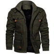 Andrew | Rugged Fleece-Lined Cargo Jacket