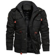 Andrew | Rugged Fleece-Lined Cargo Jacket