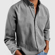 Adrian | Casual Denim Button-Up Shirt - Valereo
