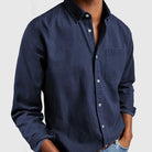 Adrian | Casual Denim Button-Up Shirt - Valereo