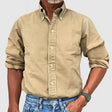 Adrian | Classic Button-Down Cotton Shirt - Valereo