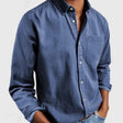 Adrian | Classic Chest-Pocket Denim Shirt
