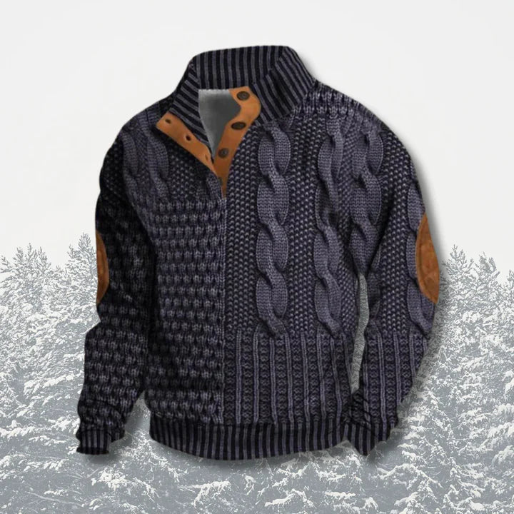 Adrian | Cozy Cable Knit Sweater - Valereo