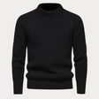 Adrian | Cozy Ribbed Knit Mock-Neck Sweater - Valereo