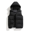 Adrian | Modern Hooded Puffer Vest - Valereo