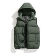 Adrian | Modern Hooded Puffer Vest - Valereo