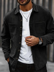 Timothy | Classic Corduroy Button Shirt Jacket