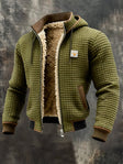 Bruce | Sherpa-Lined Quilted Hooded Jacket