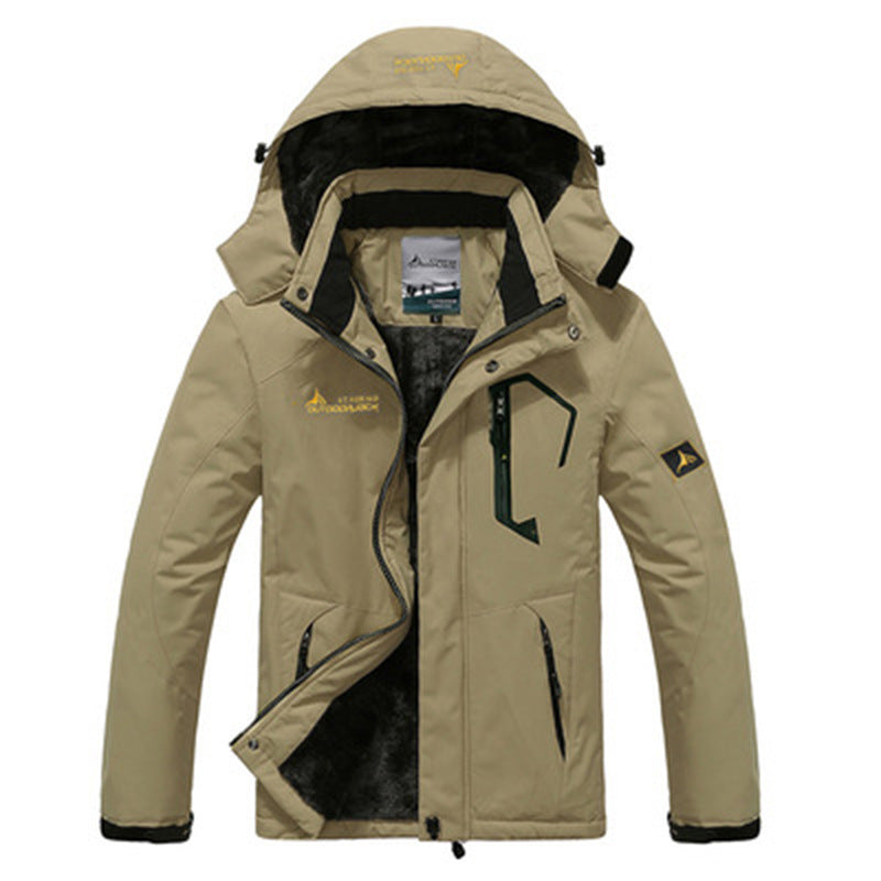 Andrew | Casual Fleece-Lined Hooded Jacket - Valereo