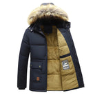 Andrew | Cozy Fur-Hood Fleece-Lined Parka Jacket - Valereo