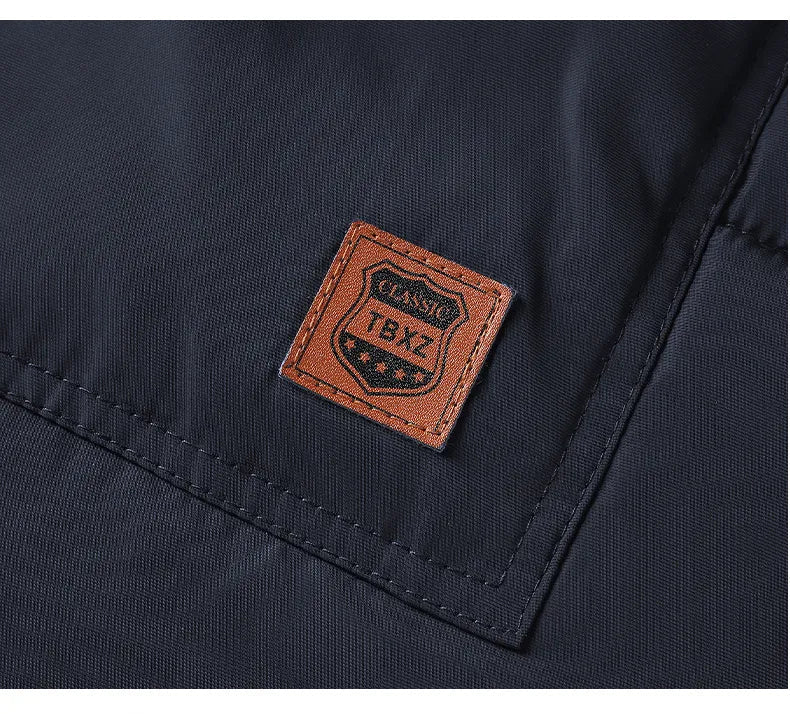 Andrew | Cozy Fur-Hood Fleece-Lined Parka Jacket - Valereo