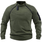 Andrew | Modern Zip-Collar Fleece Sweater - Valereo