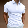 Andrew | Modern Zip-Collar Polo Shirt - Valereo