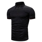Anthony | Modern Textured Contrast Polo Shirt - Valereo