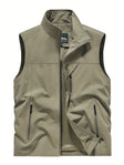 Austin | Casual Zip-Pocket Utility Vest - Valereo