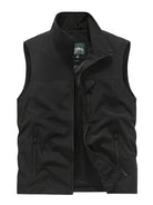 Austin | Casual Zip-Pocket Utility Vest - Valereo