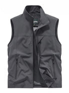 Austin | Casual Zip-Pocket Utility Vest - Valereo
