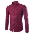 Austin | Elegant Slim-Fit Button-Up Shirt - Valereo