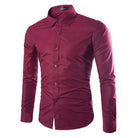 Austin | Elegant Slim-Fit Button-Up Shirt - Valereo