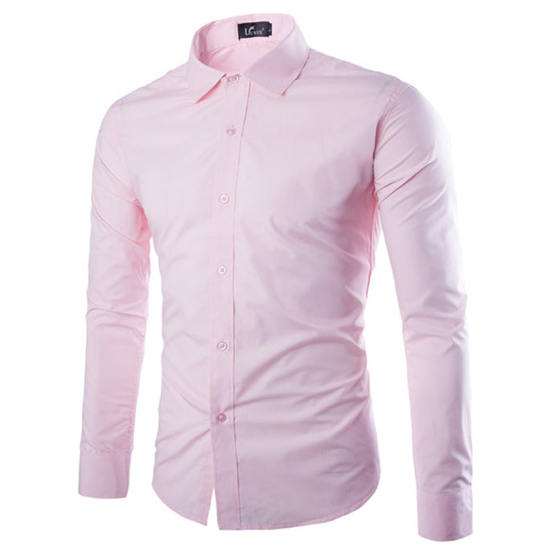 Austin | Elegant Slim-Fit Button-Up Shirt - Valereo