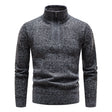 Austin | Modern Quarter-Zip Knit Sweater - Valereo