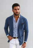 Austin | Refined Knit Notch-Lapel Cardigan - Valereo