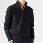 Austin | Stylish Quarter-Zip Knit Sweater - Valereo