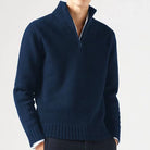Austin | Stylish Quarter-Zip Knit Sweater - Valereo
