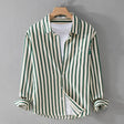 Austin | Stylish Striped Cotton Shirt - Valereo