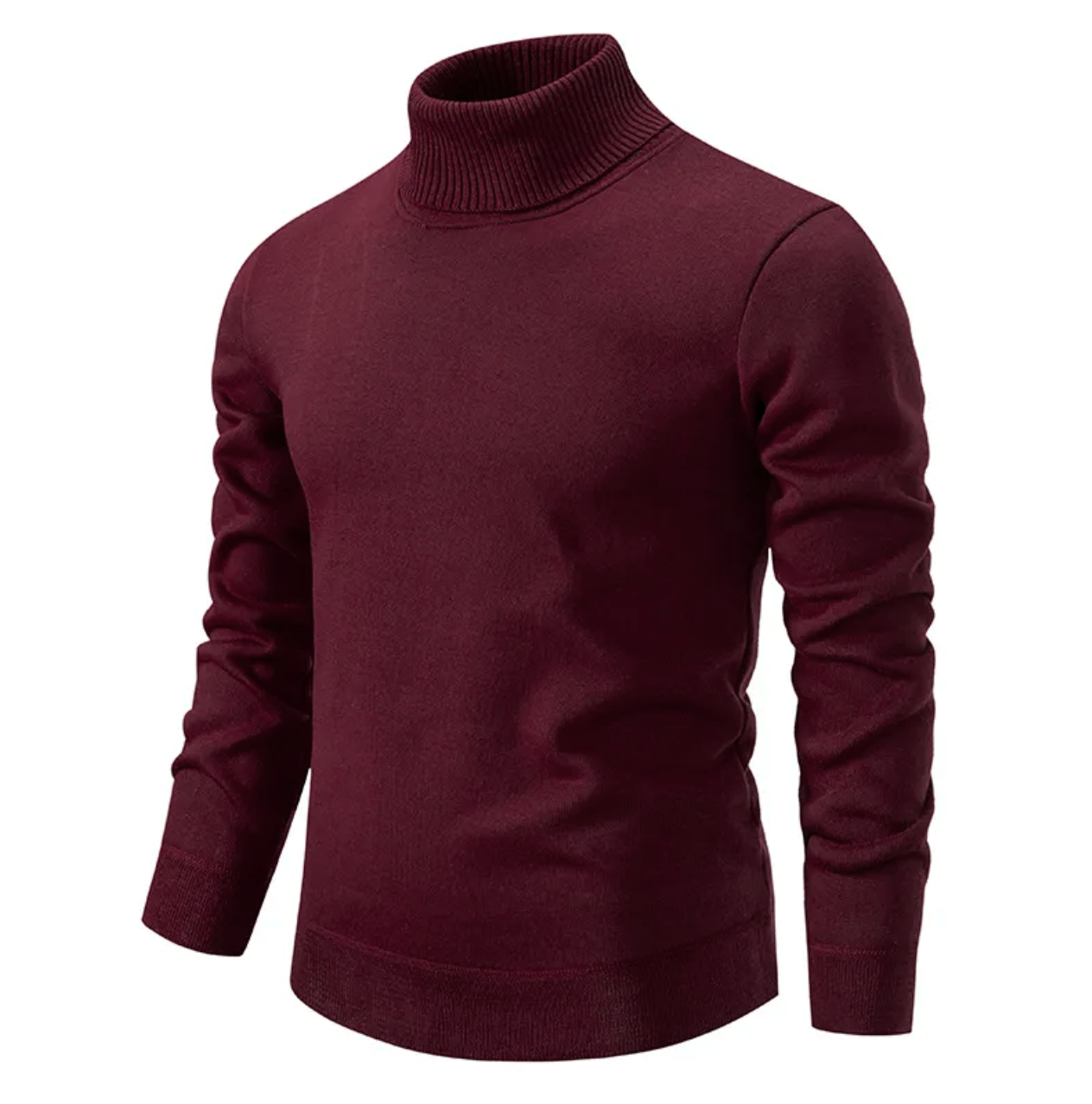 Austin | Timeless Turtleneck Knit Sweater - Valereo