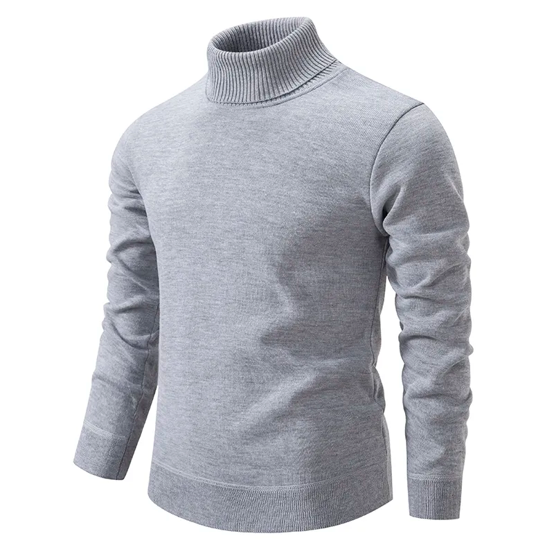 Austin | Timeless Turtleneck Knit Sweater - Valereo