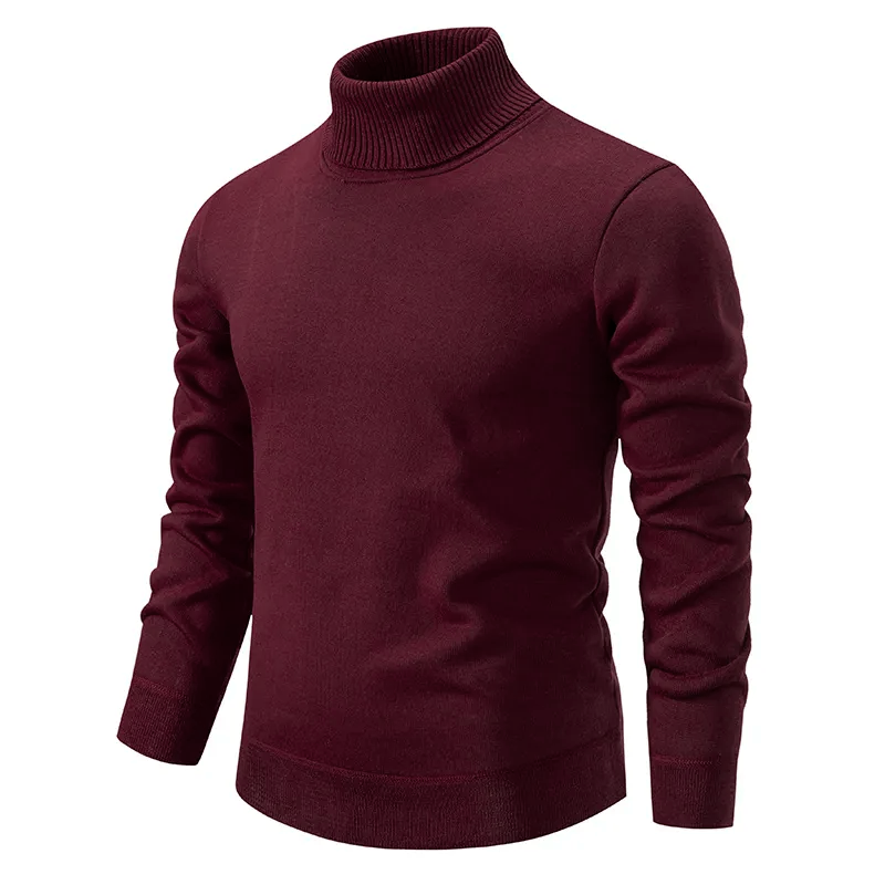 Austin | Timeless Turtleneck Knit Sweater - Valereo