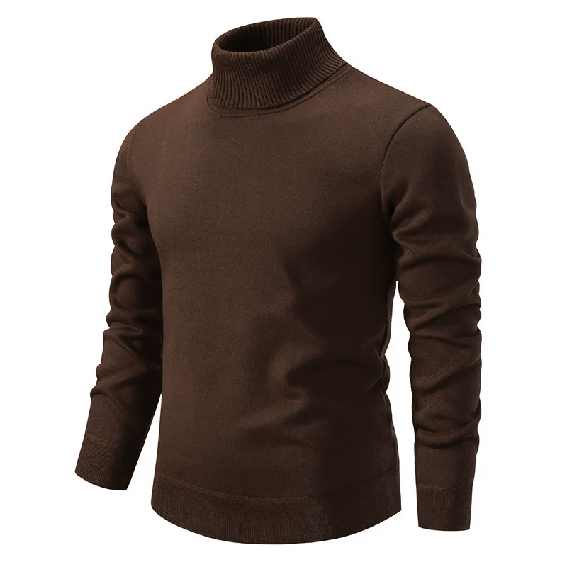 Austin | Timeless Turtleneck Knit Sweater - Valereo