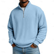 Gregory | Relaxed Knit Quarter-Zip Sweater