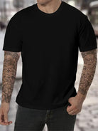 Caleb | Classic Cotton Crewneck Tee - Valereo