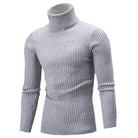 Caleb | Refined Cable Knit Turtleneck Sweater - Valereo