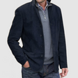 Caleb | Refined Suede Blazer Jacket - Valereo