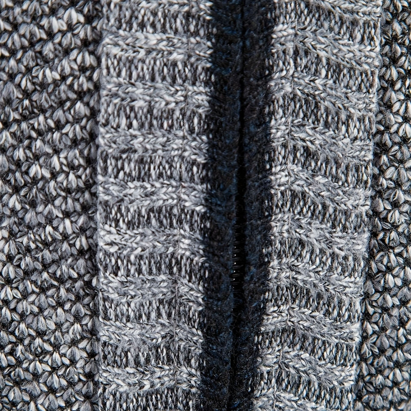 Caleb | Refined Zip Knit Cardigan - Valereo