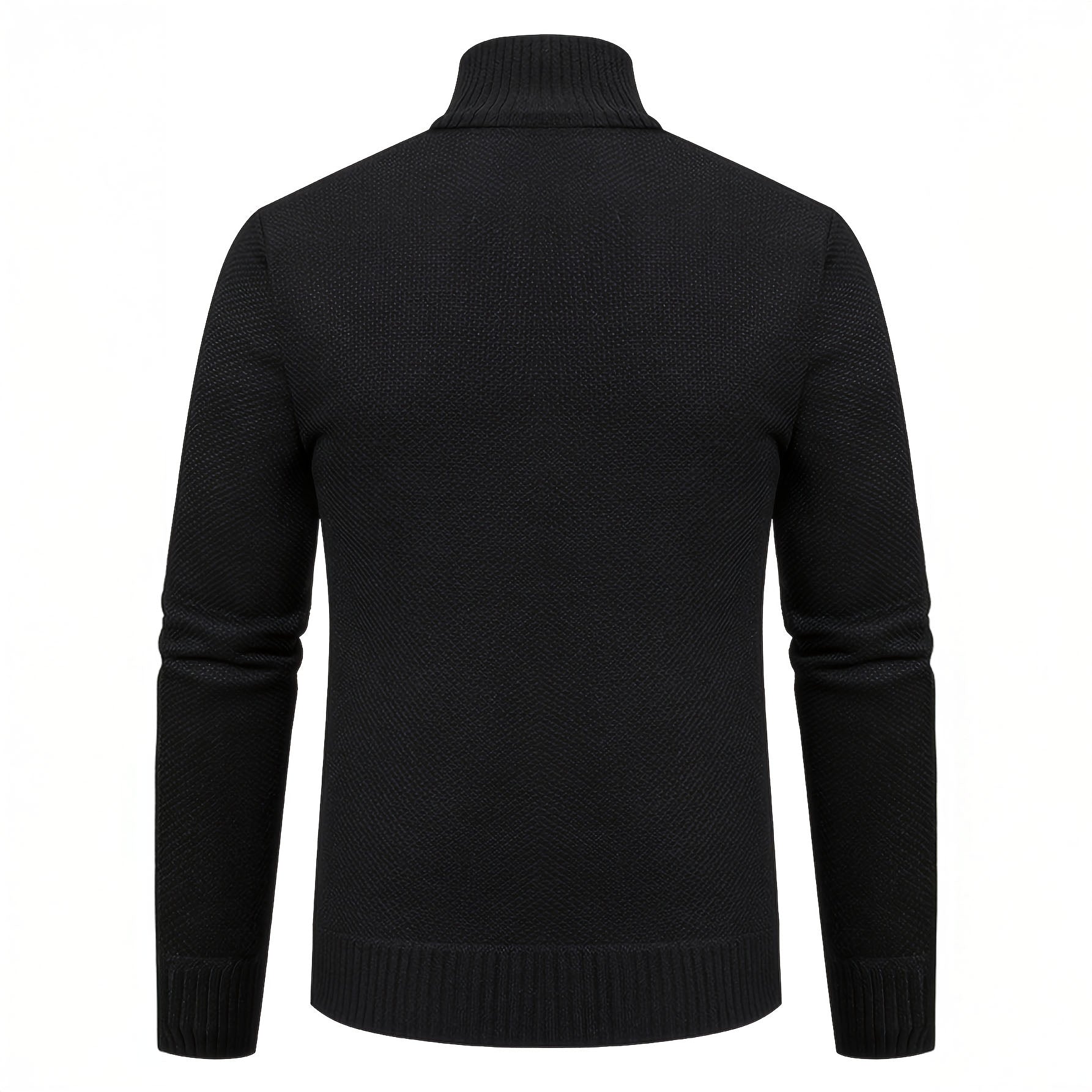 Caleb | Refined Zip Knit Cardigan - Valereo