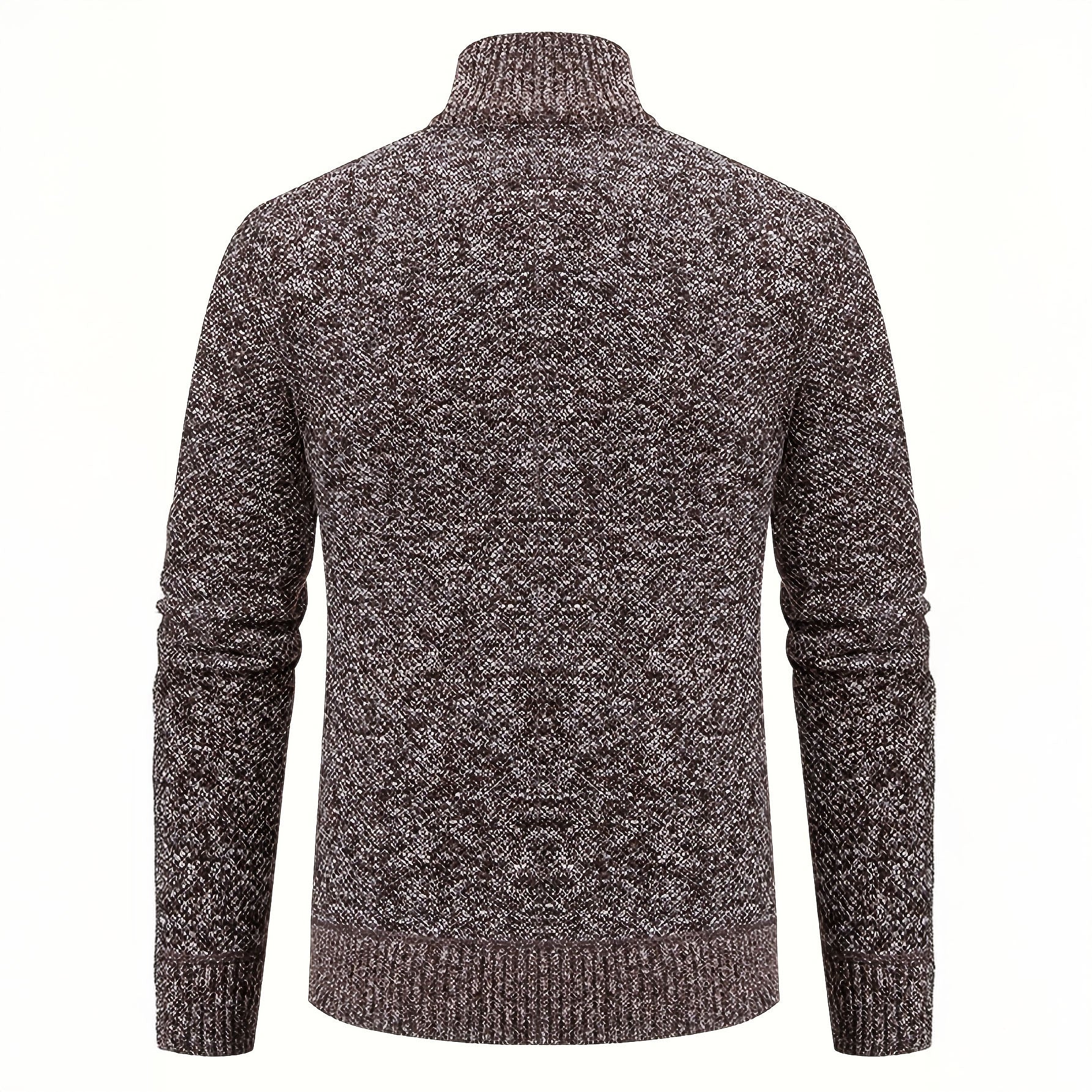 Caleb | Refined Zip Knit Cardigan - Valereo
