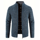 Caleb | Refined Zip Knit Cardigan - Valereo
