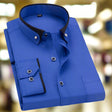 Caleb | Stylish Contrast Collar Button-Up Shirt - Valereo